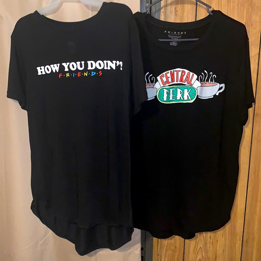 Two black shirts